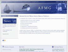 Tablet Screenshot of afmg.eu